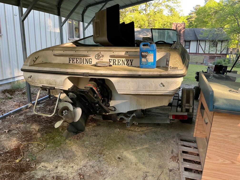 1992 Chaparral Bowrider With Trailer and Title
