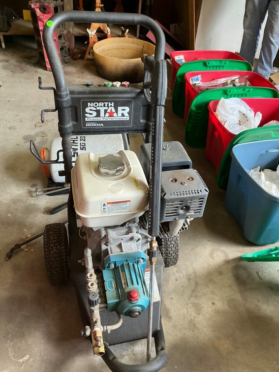 NorthStar Gas-Powered Pressure Washer with Compression