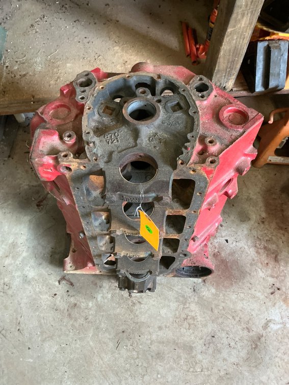 Chevrolet Engine Block with Casting Number 3970010 4-Bolt Main