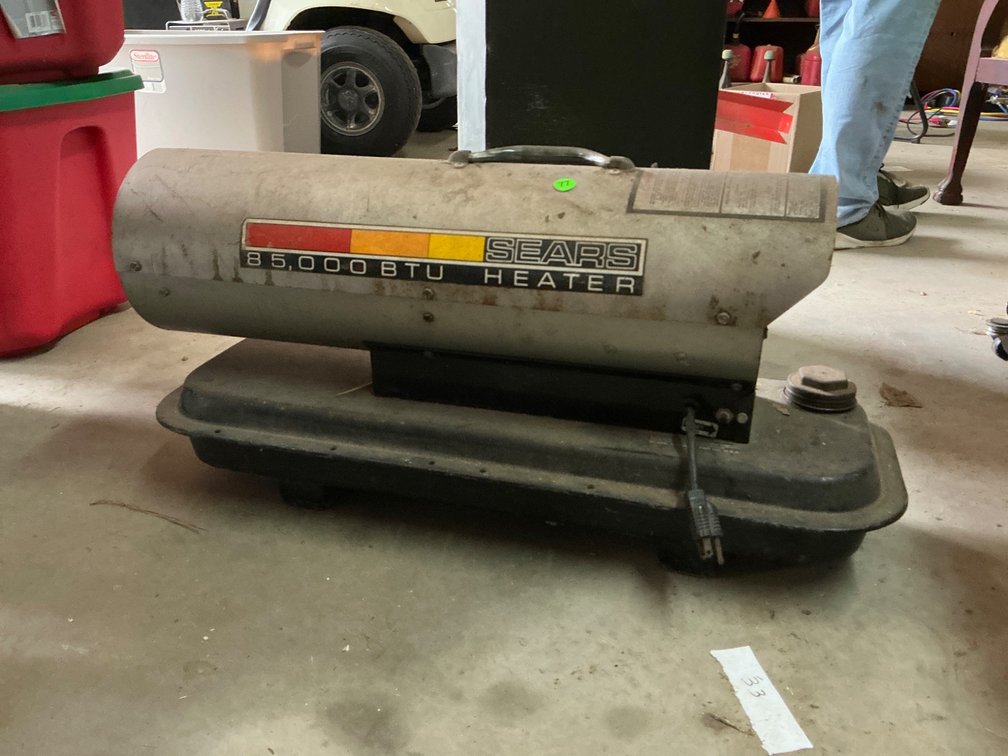 Sears 85,000 BTU Portable Heater
