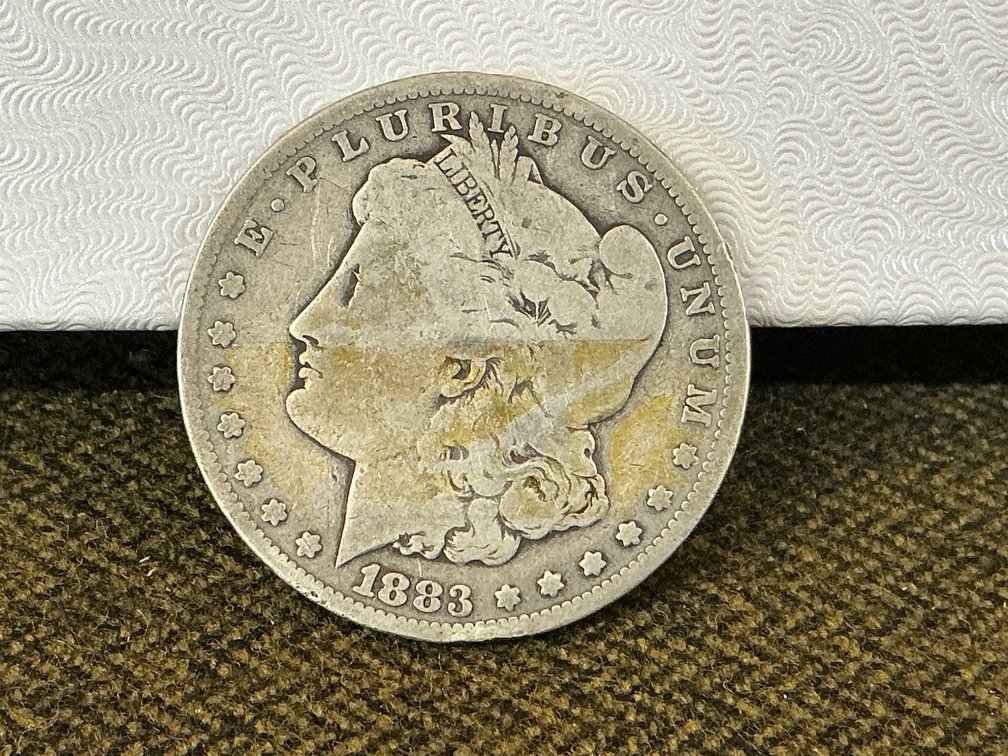 1883 Carson City Morgan Silver Dollar Coin