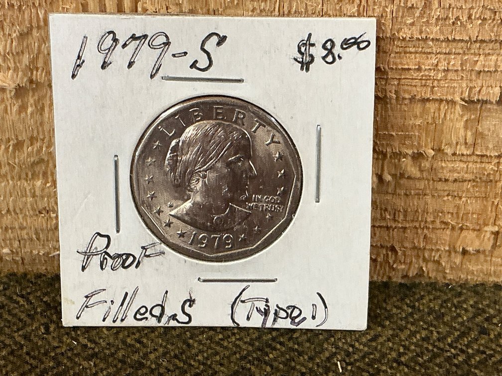 1979-S Susan B. Anthony Dollar Proof Type 1 Coin