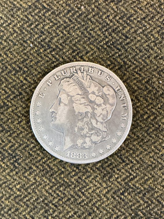 1883-S Morgan Silver Dollar Coin