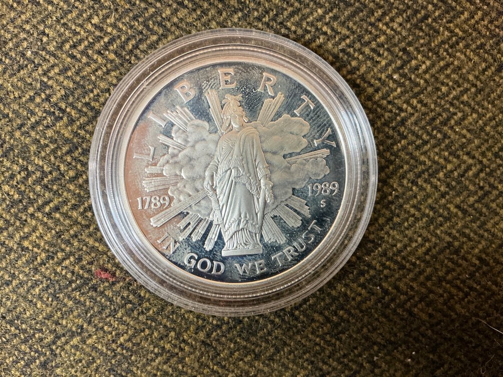 1999 Bicentennial of the U.S. Congress Silver Dollar