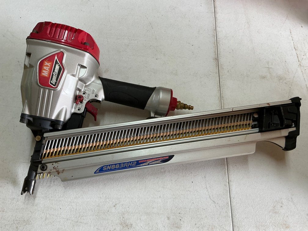 MAX SuperFramer SN883RH2 Pneumatic Framing Nailer