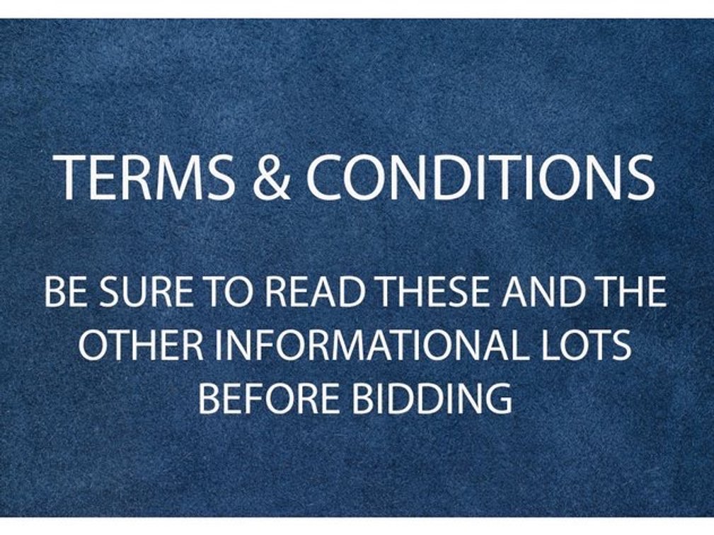 Please read terms carefully