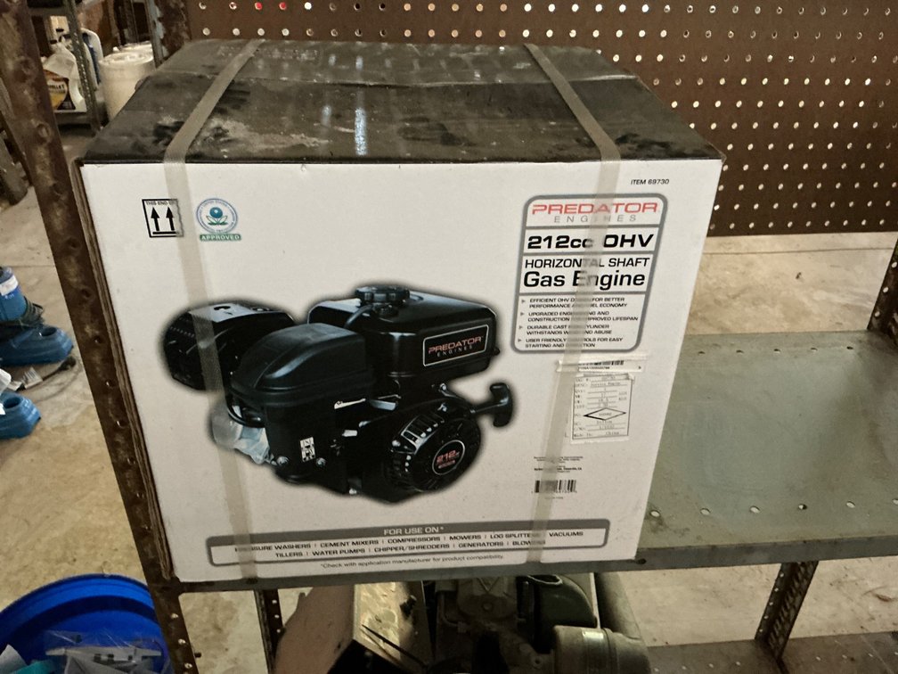 Predator Engines 212cc Horizontal Shaft Gas Engine