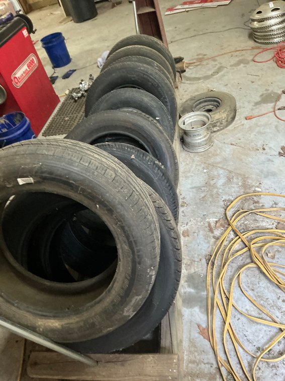 Size And Wear Tires Mostly No Wheels
