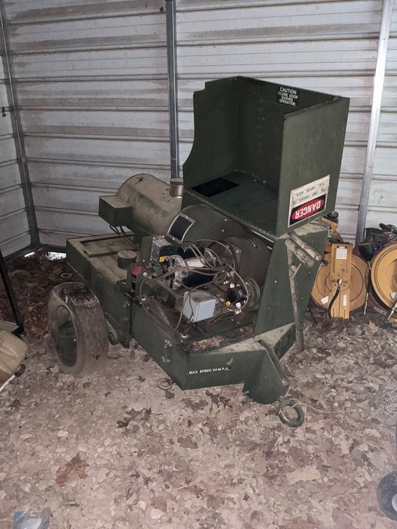 Towable Heater With Hitch, Not Tested