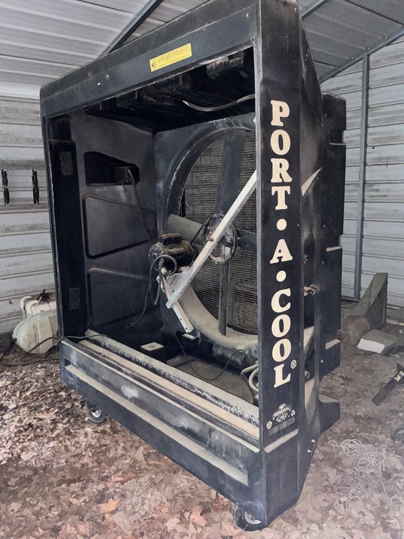 Port-A-Cool Industrial Evaporative Cooler with Detached Baffles