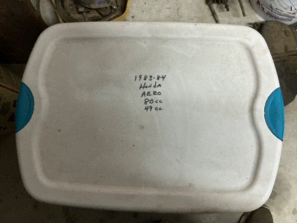 1983-1984 Honda Aero 49cc Engine Parts Lot