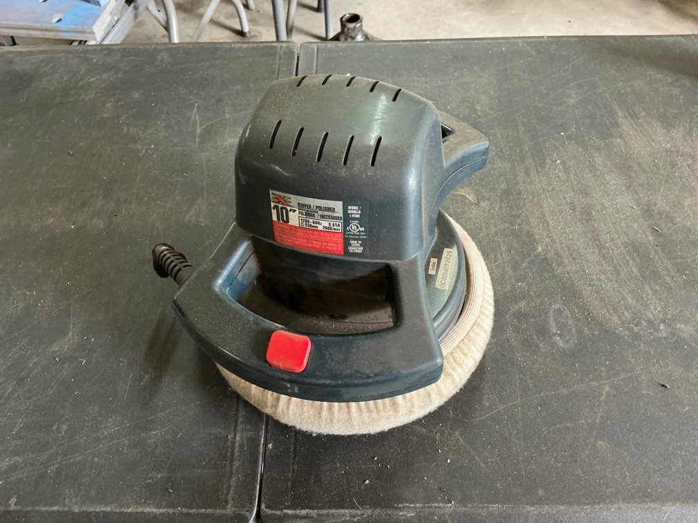 10-Inch Electric Buffer Polisher, Model 4-4500, 120V, 0.65A