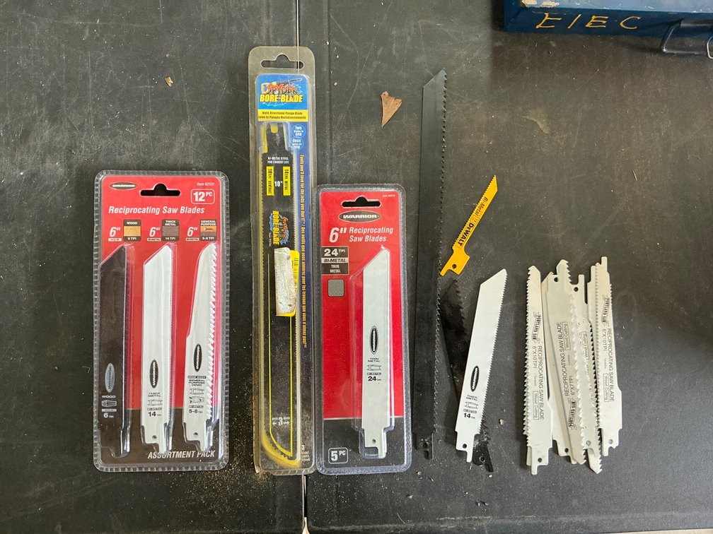 Reciprocating Saw Blades
