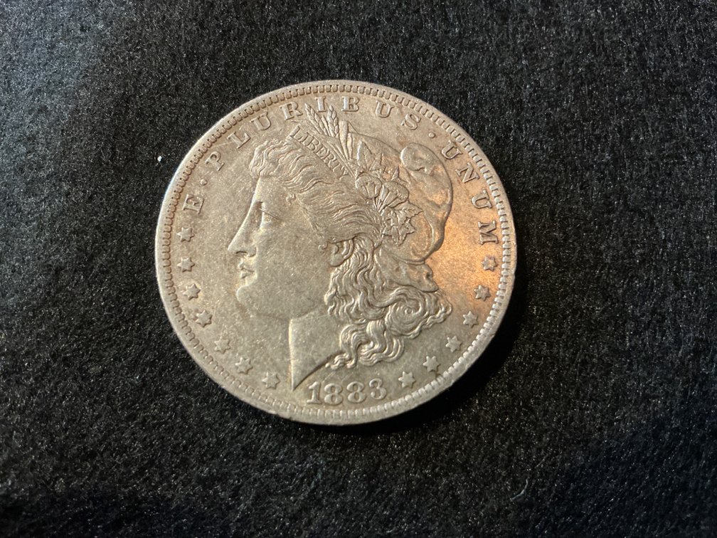 1883 Morgan Silver Dollar with O Mint Mark