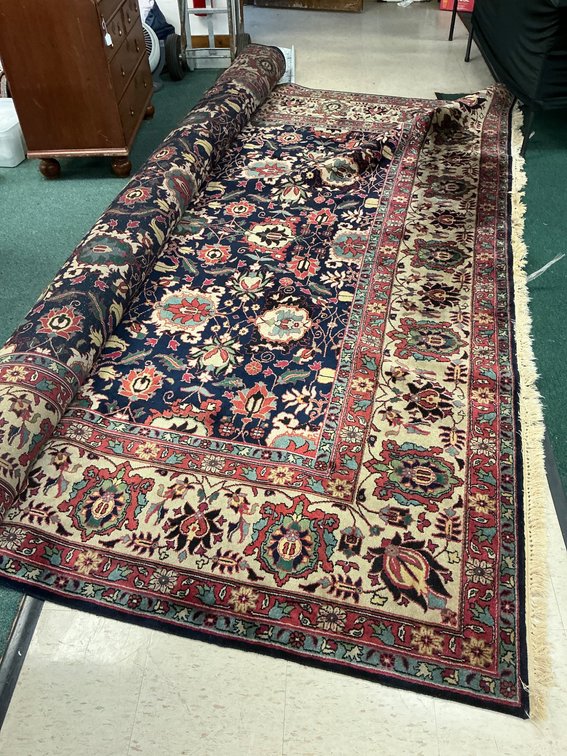 Hand-Knotted Oriental Rug, Approximately 11 ft by 17 ft
