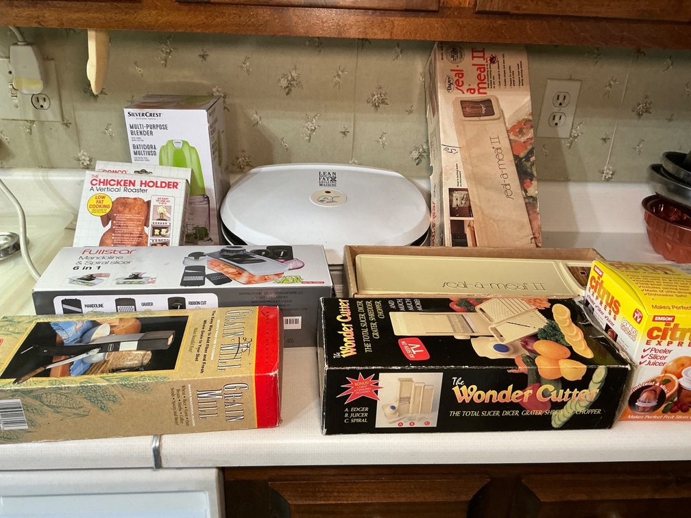 Collection of Kitchen Appliances and Accessories