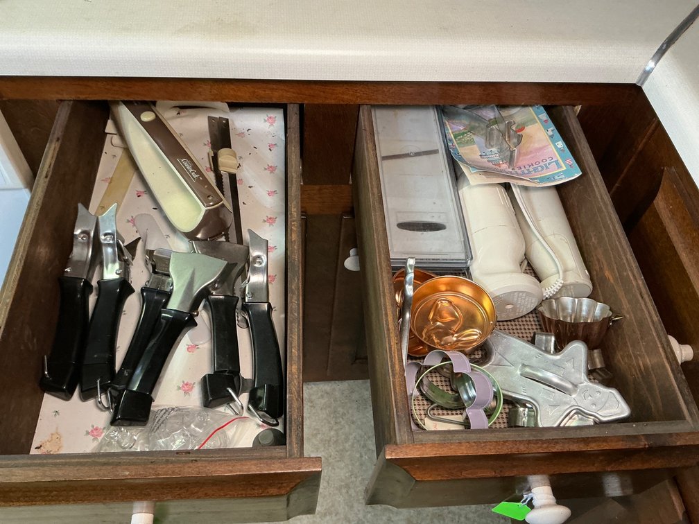 Collection of Assorted Kitchen Utensils and Tools