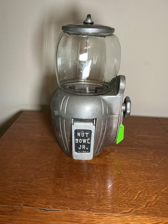 Holly-Ware Mfg. Co. Nut Bowl Jr. with Original Glass Nut Bowl
