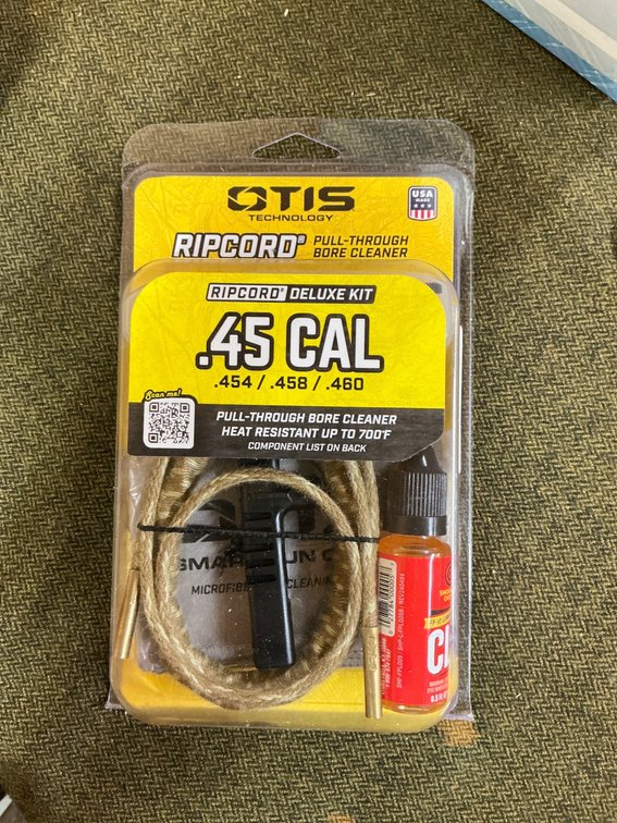 Otis Ripcord Deluxe Kit for .45 Cal, New and Sealed