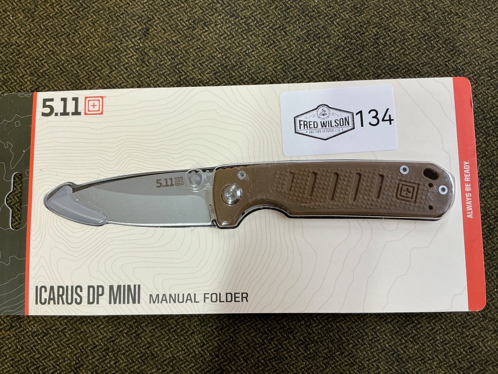 5.11 Icarus DP Mini Manual Folder Knife, New in Original Packaging