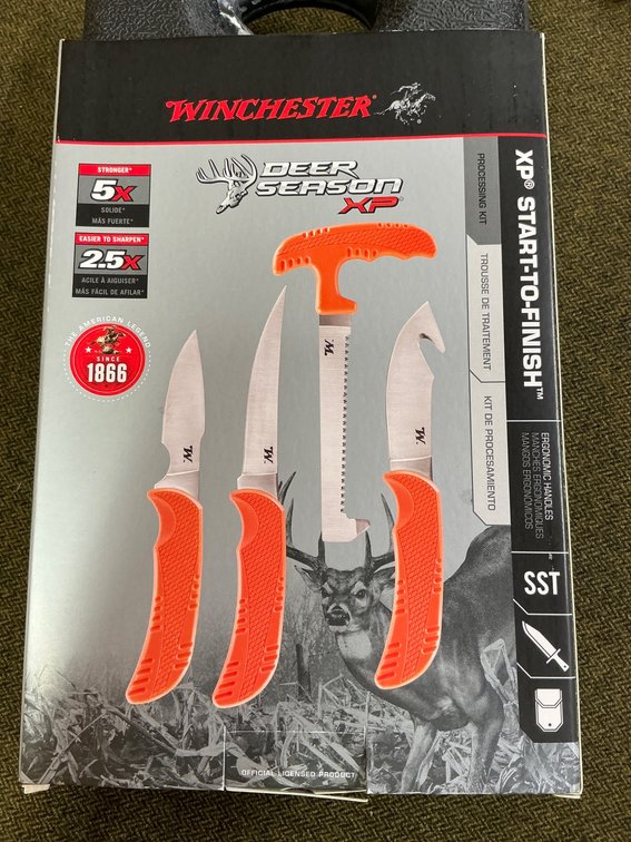 Winchester Deer Season XP Knife Set with Precision Blades