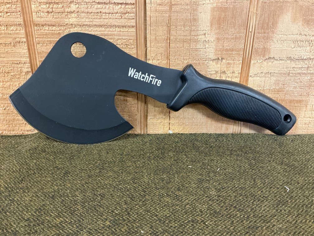 WatchFire Campers Hatchet: 10-Inch Stainless Steel Blade in Original Packaging