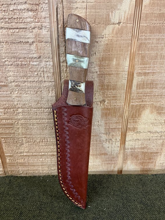 8-Inch Fox-n-Hound Knife With Sheath in Original Packaging