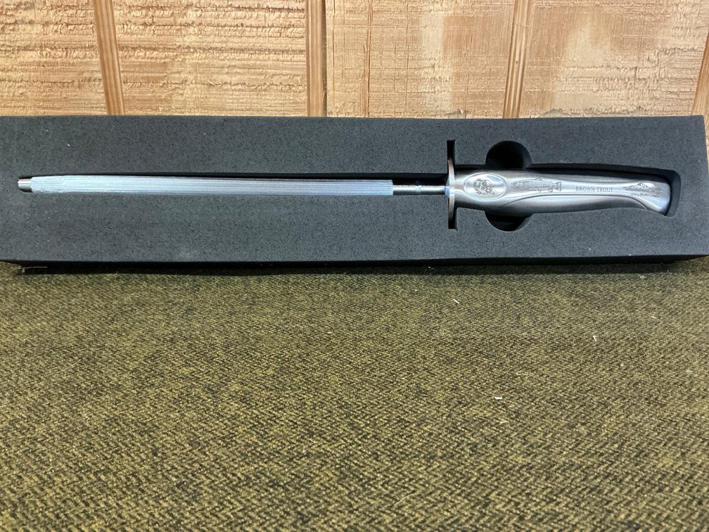 New 12-Inch Sharpening Steel in Original Packaging