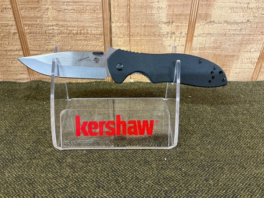 NEW Kershaw CQC-6K Tactical Knife with Emerson Wave Feature