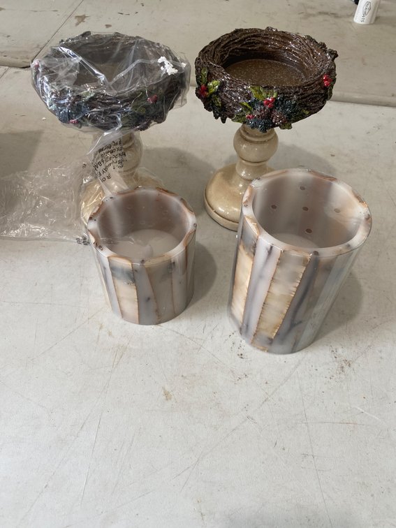Decorative Candleholders with Natural and Rustic Designs