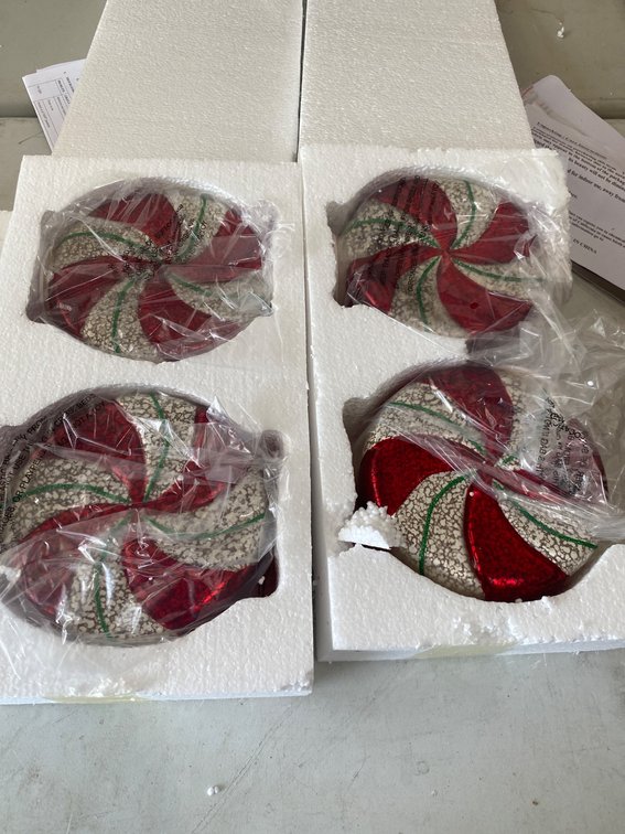 Holiday-Themed Decorations in Original Packaging