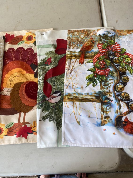 Decorative Seasonal Garden Flags and more 