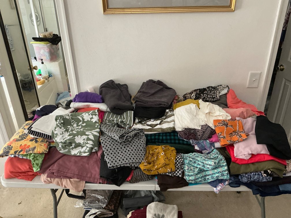 Women’s Clothing, Many in Size 1X with Other Sizes