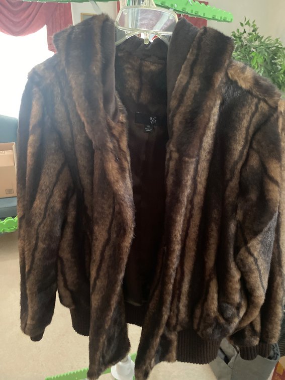 Faux Fur and Leather Jackets with Designer Tags LR