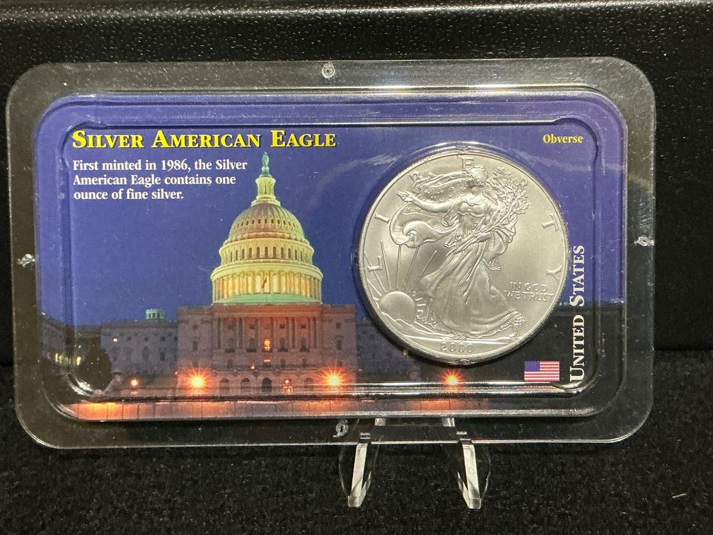 2000 Silver American Eagle One-Ounce Uncirculated Coin