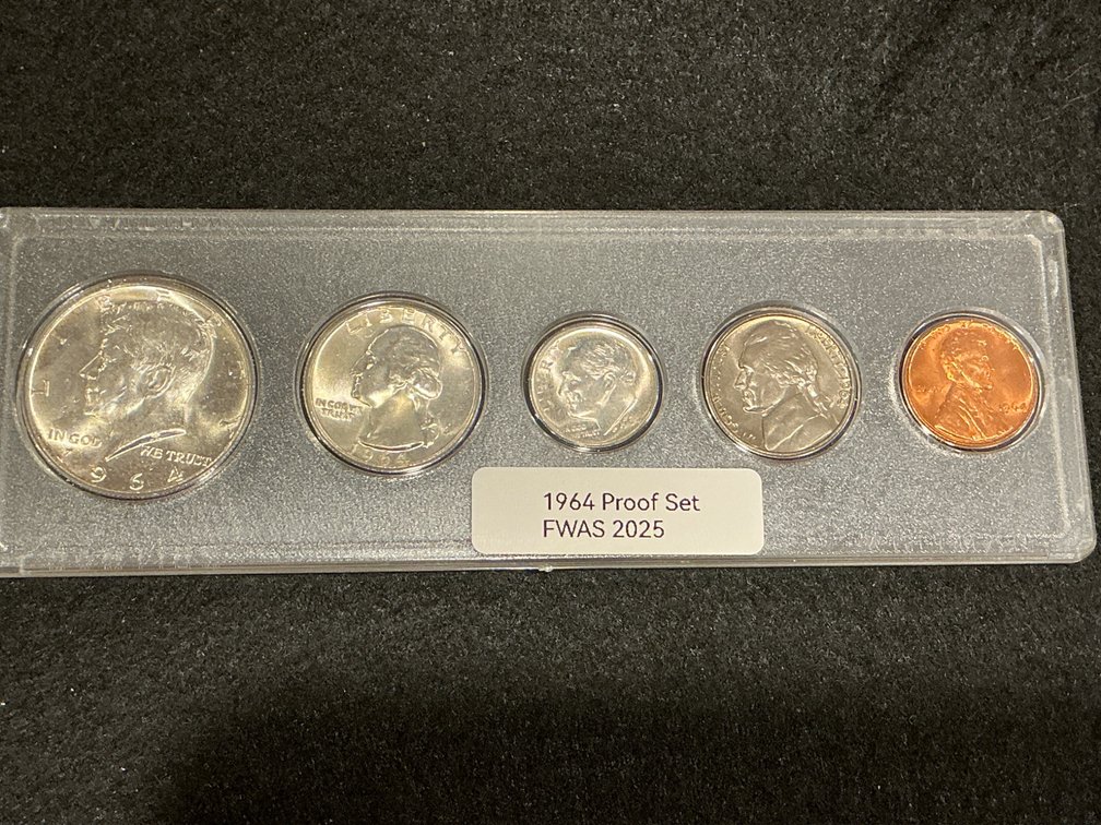 1964 Silver Proof Set in Original Presentation Case