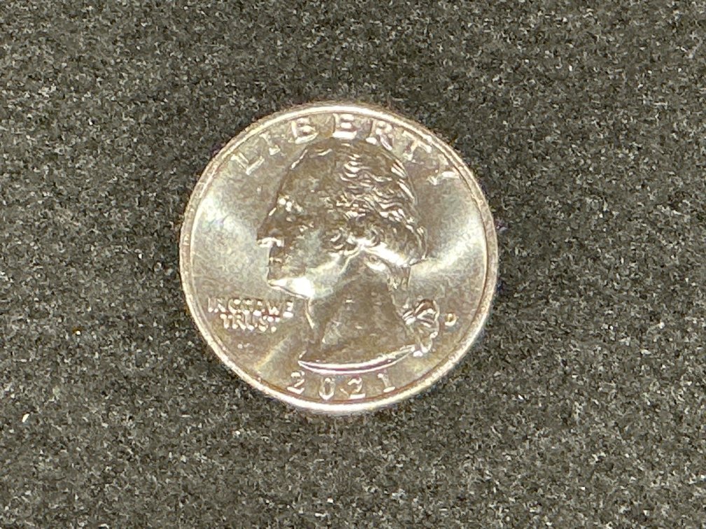2021 S Washington Crossing the Delaware Silver Quarter Proof Coin