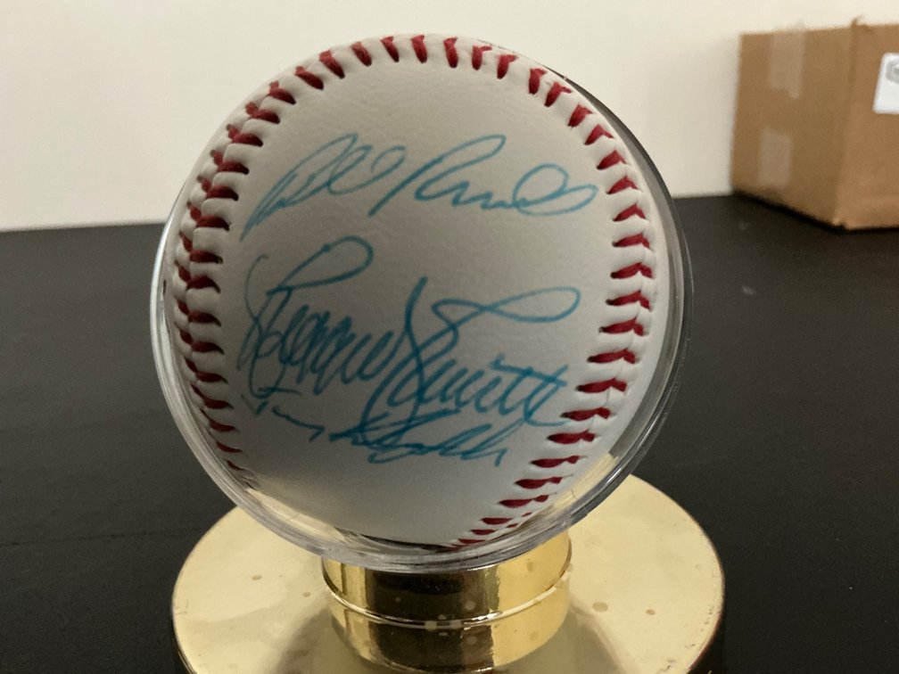 1994 Signed Dodgers Baseball Featuring Multiple Signatures