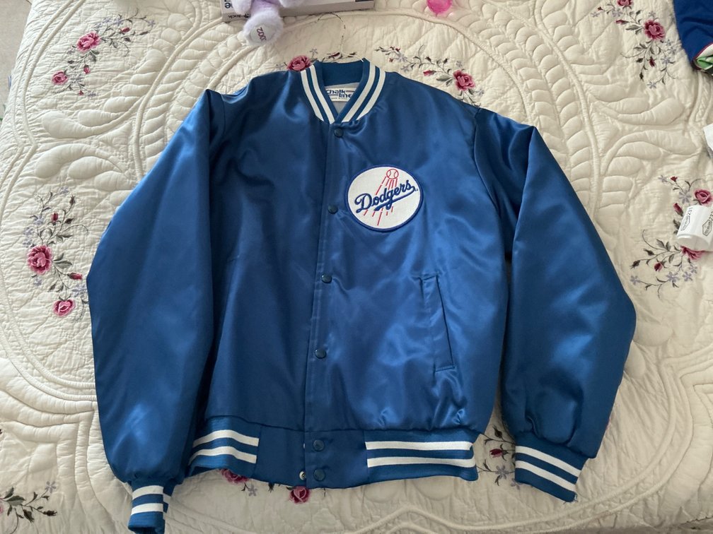 1990 and 1994 Los Angeles Dodgers Shirts and Chalk Line Jacket (Large)