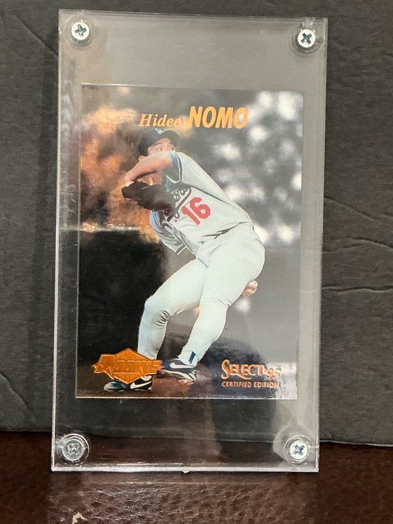 Hideo Nomo 1995 Rookie Baseball Card – Certified Edition