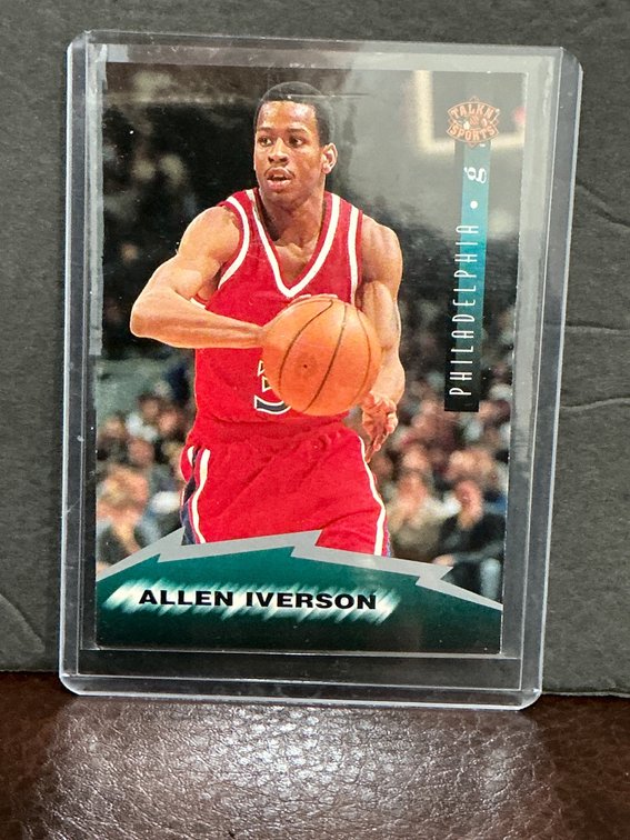 Allen Iverson 1996-97 Skybox Premium Rookie Basketball Card #30