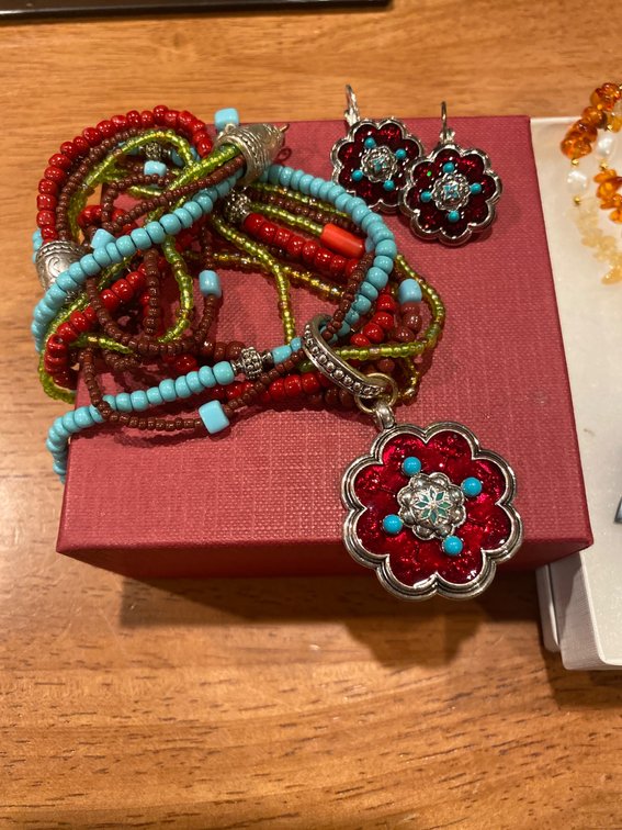 Multi-Style Artisan Jewelry Featuring Beads, Sterling Silver, and Inlay Work
