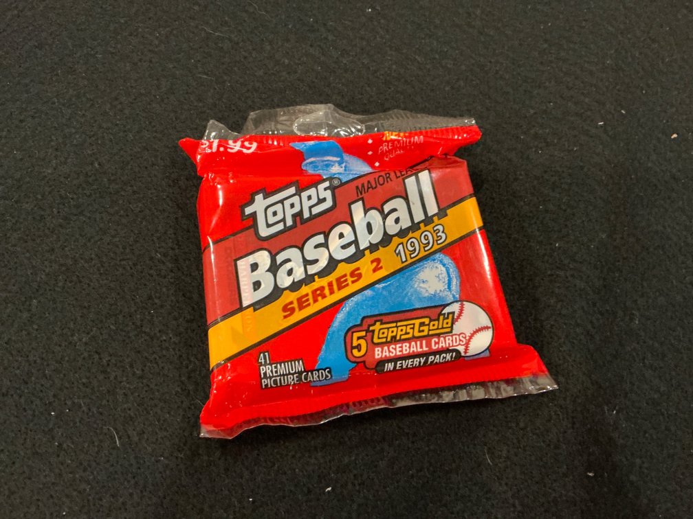 1993 Topps Baseball Series 2 Unopened Pack