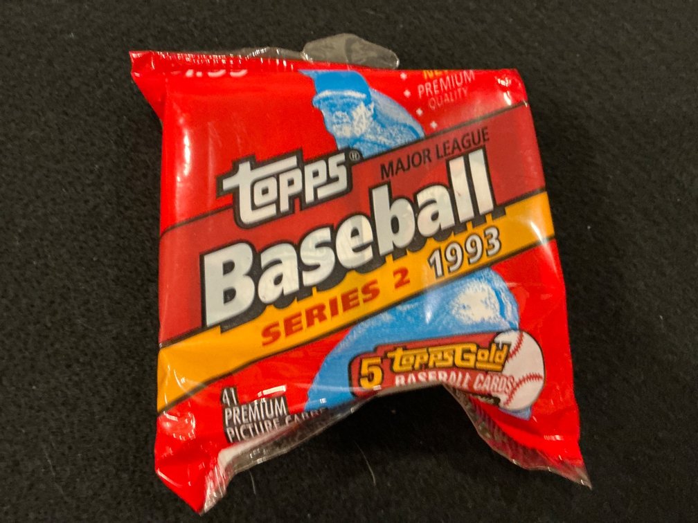 1993 Topps Series 2 Baseball Unopened Pack with 41 Cards