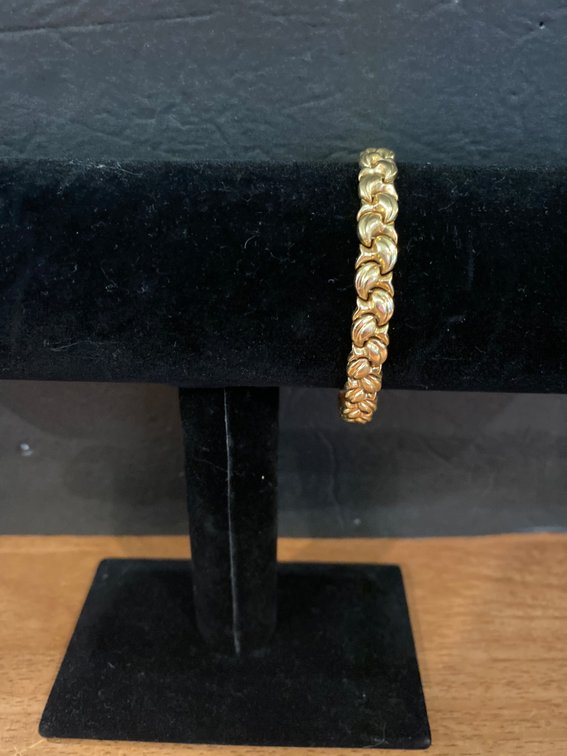 14K Gold Bracelet Weighing 12.20 Grams
