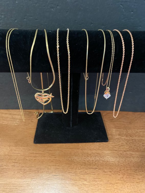 14Kt Gold Necklaces, Totaling 16 Grams