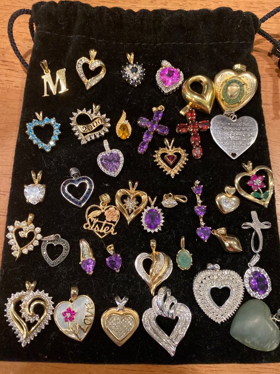Pendants, Some Marked Gold