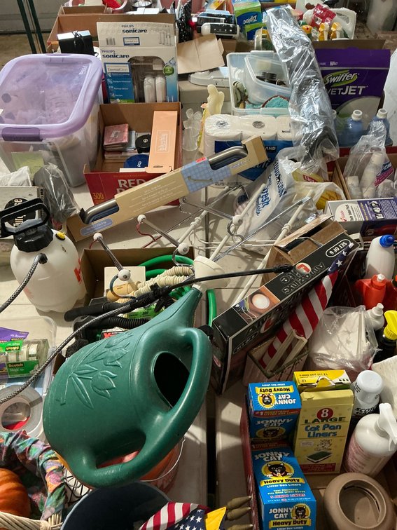 Miscellaneous Household and Garage Auction Remnants