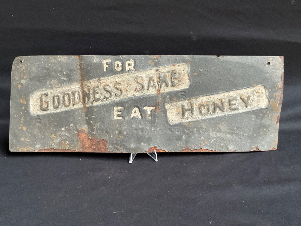 Vintage EAT HONEY Sign