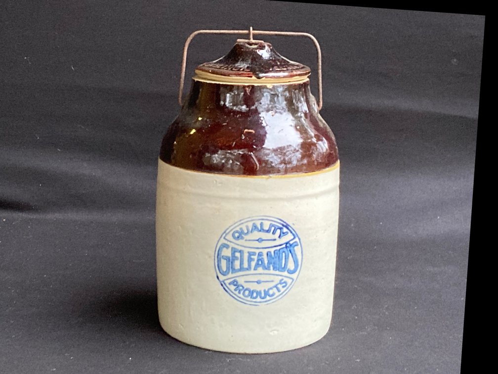 Gelfands Stoneware Crock